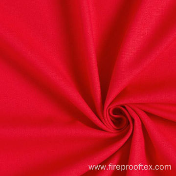 Red Fireproof Viscose Fabric for Trousers